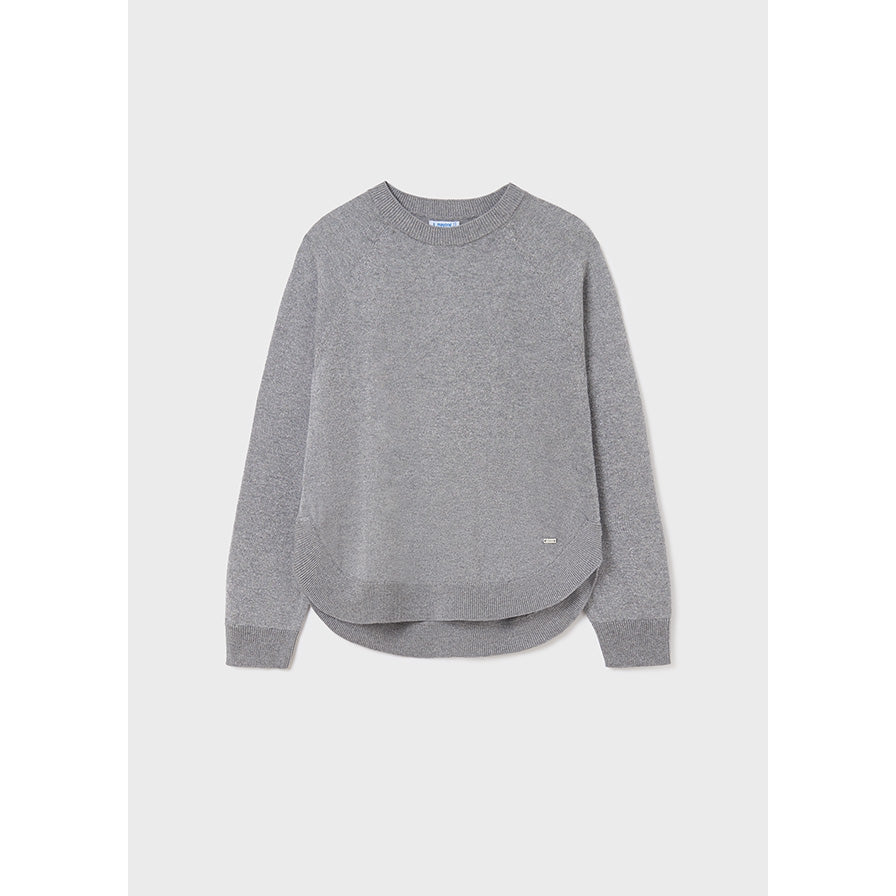 Mayoral Long Sleeve Metallic Shimmer Top-MAYORAL-Little Giant Kidz