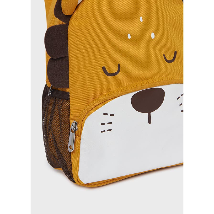 Mayoral Orange Lion Baby Backpack-MAYORAL-Little Giant Kidz