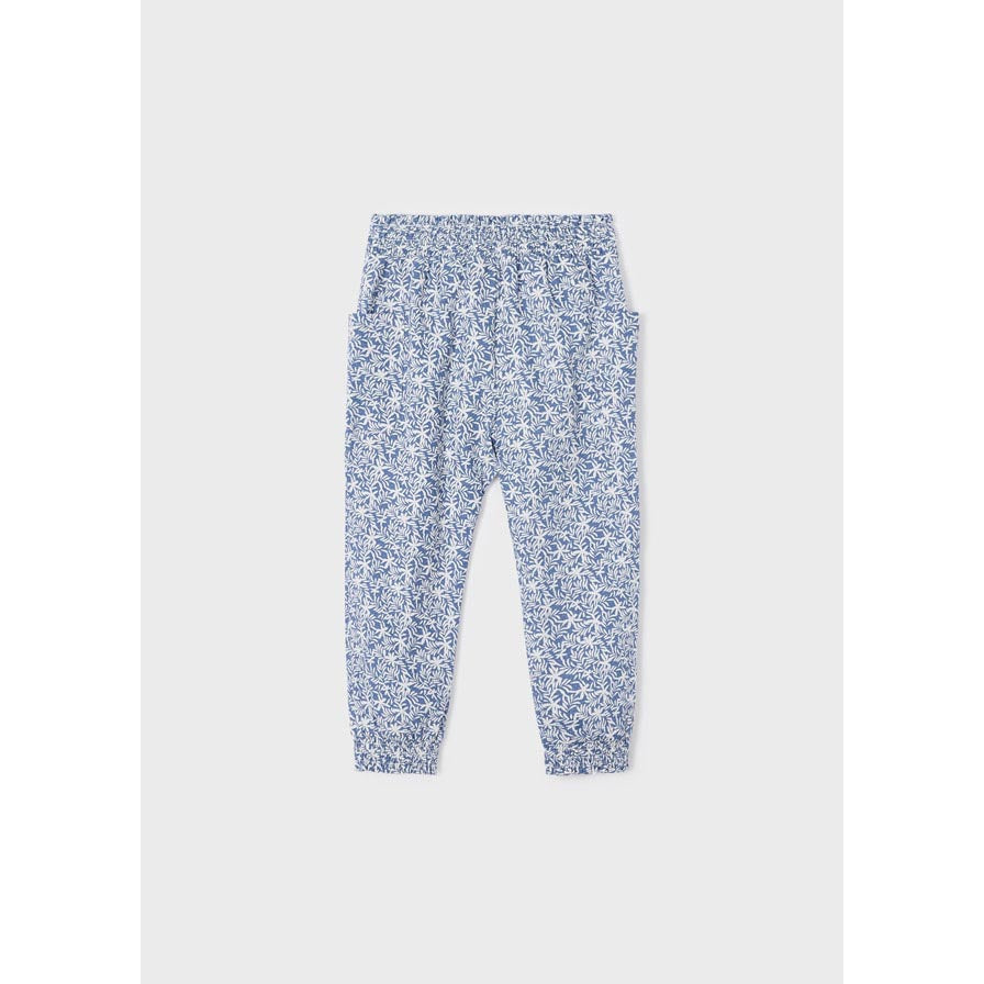 Mayoral Porcelain Printed Cotton Pants-MAYORAL-Little Giant Kidz