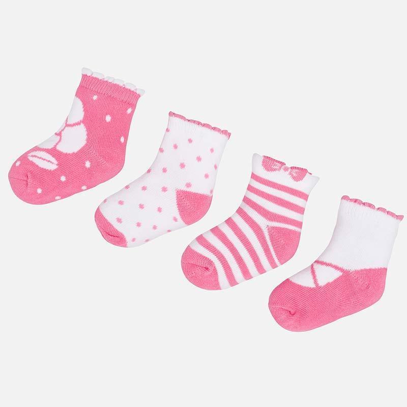 Mayoral Set of 4 Pairs of Patterned Socks-MAYORAL-Little Giant Kidz