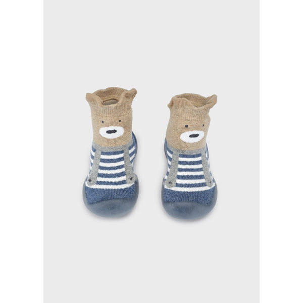Mayoral Sock Shoe with Sole - Blue-MAYORAL-Little Giant Kidz
