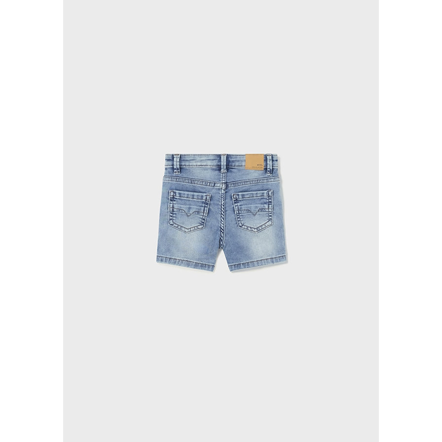 Mayoral Soft Denim Bermuda Shorts-MAYORAL-Little Giant Kidz