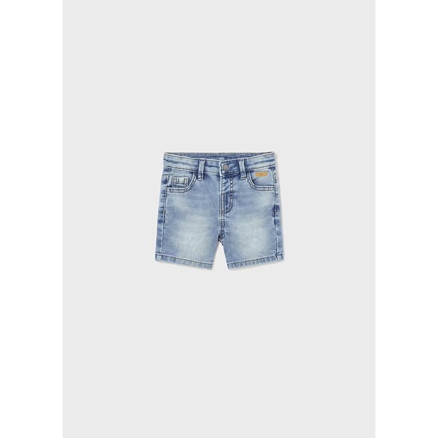Mayoral Soft Denim Bermuda Shorts-MAYORAL-Little Giant Kidz