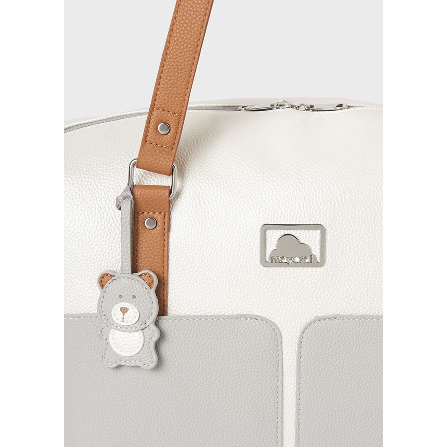 Mayoral Steel Oversized Diaper Bag-MAYORAL-Little Giant Kidz