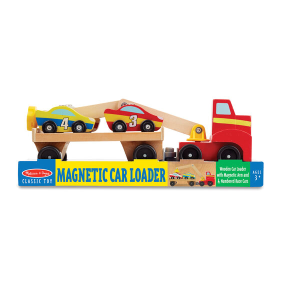 Melissa & Doug Classic Toy Magnetic Car Loader-MELISSA & DOUG-Little Giant Kidz
