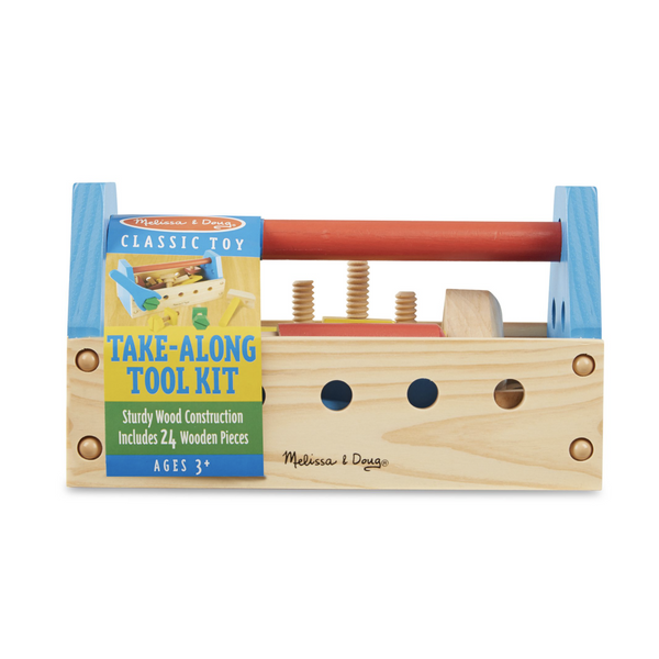 Melissa & Doug Classic Toy Take-Along Tool Kit-MELISSA & DOUG-Little Giant Kidz