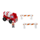 Melissa & Doug Classic Toy Wooden Construction Vehicle Set-MELISSA & DOUG-Little Giant Kidz