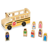 Melissa & Doug Classic Toy Wooden School Bus-MELISSA & DOUG-Little Giant Kidz