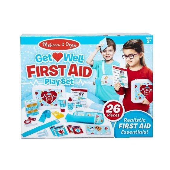 Melissa & Doug Get Well First Aid Kit Play Set-MELISSA & DOUG-Little Giant Kidz