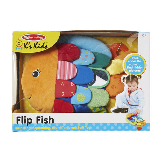 Melissa & Doug K's Kids Flip Fish Baby Toy-MELISSA & DOUG-Little Giant Kidz