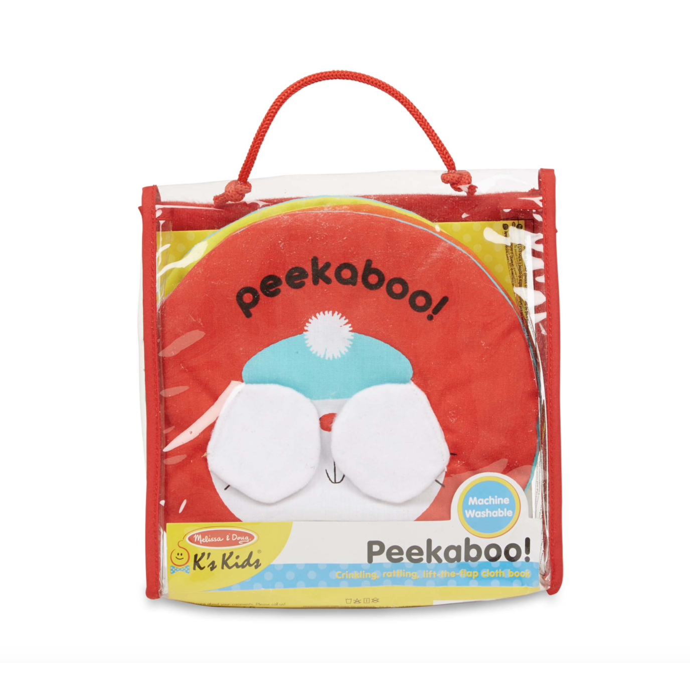 Melissa & Doug K's Kids Peekaboo Soft Activity Book-MELISSA & DOUG-Little Giant Kidz