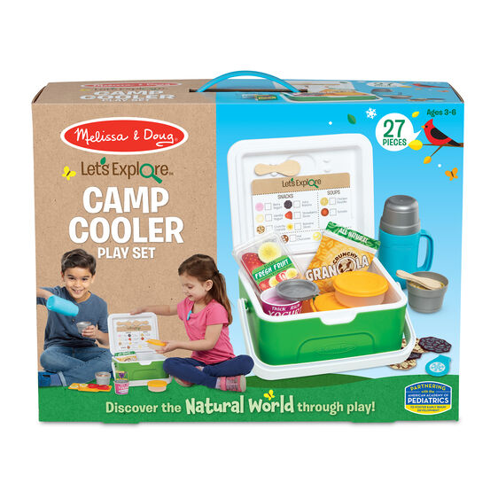 Melissa & Doug Let's Explore Camp Cooler Play Set-MELISSA & DOUG-Little Giant Kidz