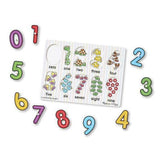 Melissa & Doug Peg Puzzle: Lift & See - Numbers-MELISSA & DOUG-Little Giant Kidz