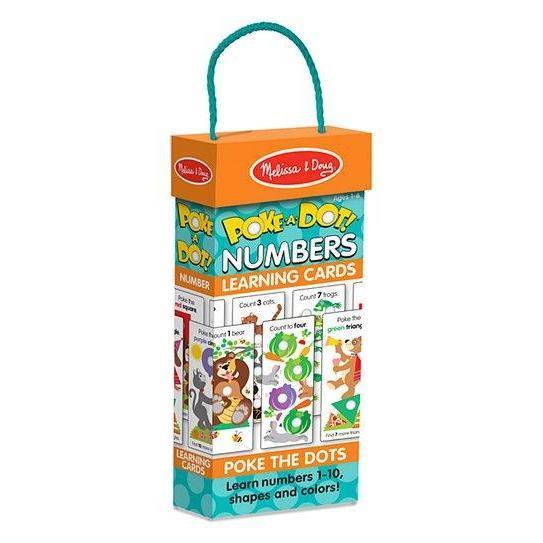 Melissa & Doug Poke-A-Dot JUMBO Numbers Learning Cards-MELISSA & DOUG-Little Giant Kidz