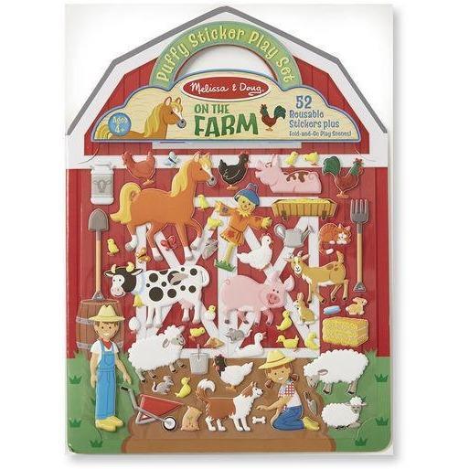 Melissa & Doug Puffy Sticker Play Set - On the Farm-MELISSA & DOUG-Little Giant Kidz