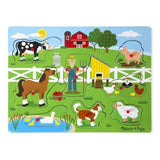 Melissa & Doug Sound Puzzle: Old MacDonald's Farm - 8 Pieces-MELISSA & DOUG-Little Giant Kidz