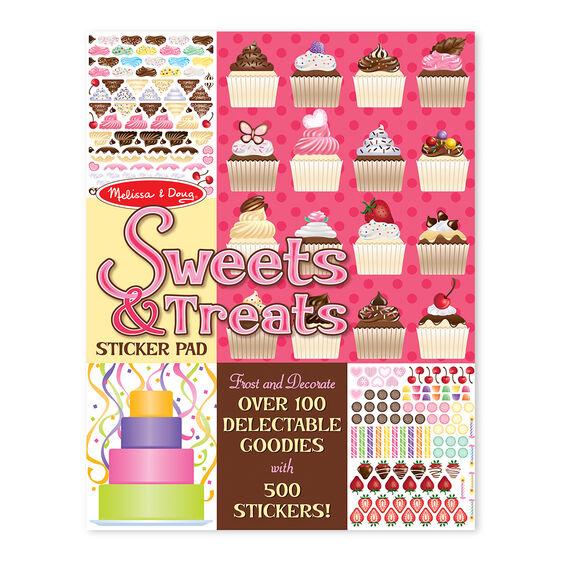 Melissa & Doug Sweets & Treats Sticker Pad - Frost & Decorate over 100 Delectable Goodies-MELISSA & DOUG-Little Giant Kidz