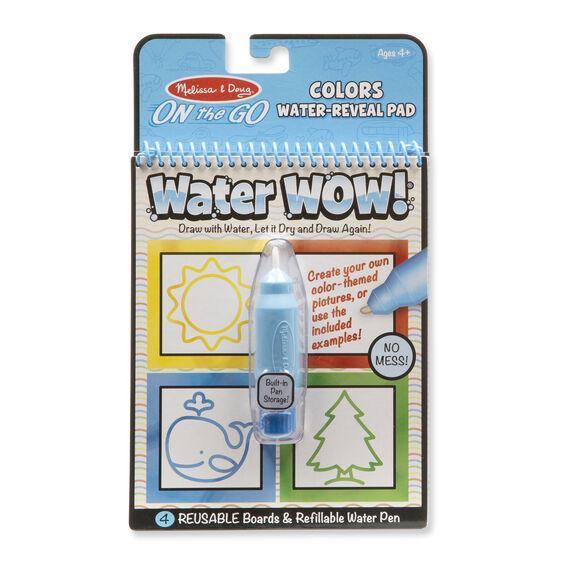 Melissa & Doug Water Wow! Colors & Shapes Water-Reveal Pad - On the Go Travel Activity-MELISSA & DOUG-Little Giant Kidz