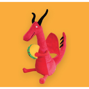 MerryMakers Dragons Love Tacos Doll-MerryMakers-Little Giant Kidz