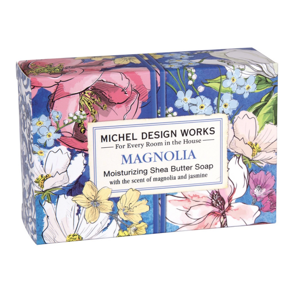Michel Design Works Boxed 4.5oz Single Soap, Magnolia-Michel Design Works-Little Giant Kidz