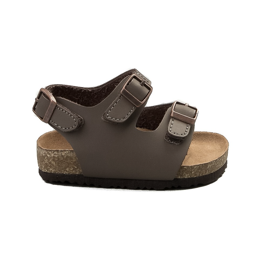 Mini MIA Shoes Juniper Baby Sandals - Mocha-MIA SHOES-Little Giant Kidz