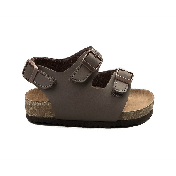 Mini MIA Shoes Juniper Baby Sandals - Mocha-MIA SHOES-Little Giant Kidz