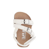 Mini MIA Shoes Violet Baby Sandals - White-MIA SHOES-Little Giant Kidz