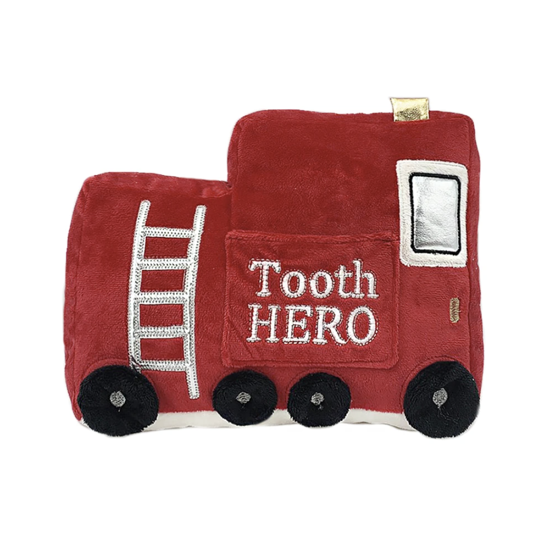 Mon Ami Fire Truck Tooth Hero Doll & Pillow Set - 11"-MON AMI-Little Giant Kidz