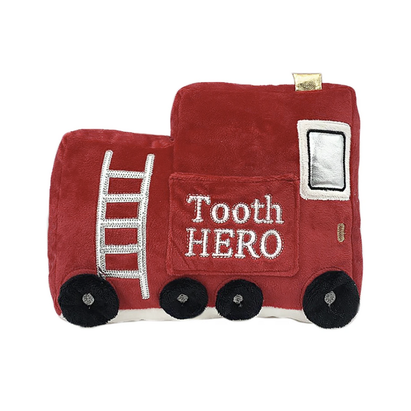 Mon Ami Fire Truck Tooth Hero Doll & Pillow Set - 11"-MON AMI-Little Giant Kidz
