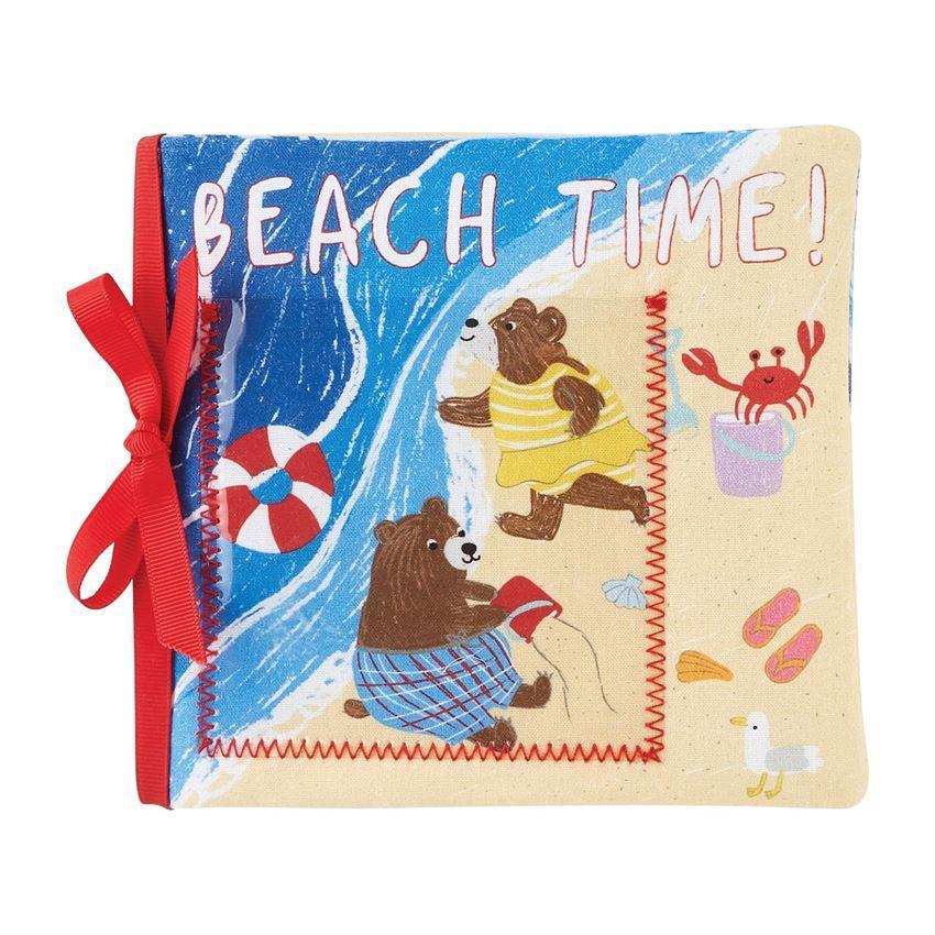 Mud Pie Beach Time Soft Book & Photo Album-MUD PIE-Little Giant Kidz