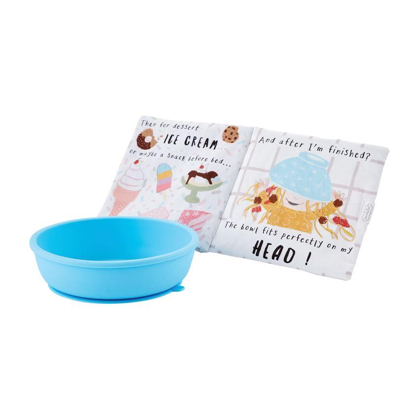 Mud Pie "Best Mess" Silicone Bowl & Book Set-MUD PIE-Little Giant Kidz