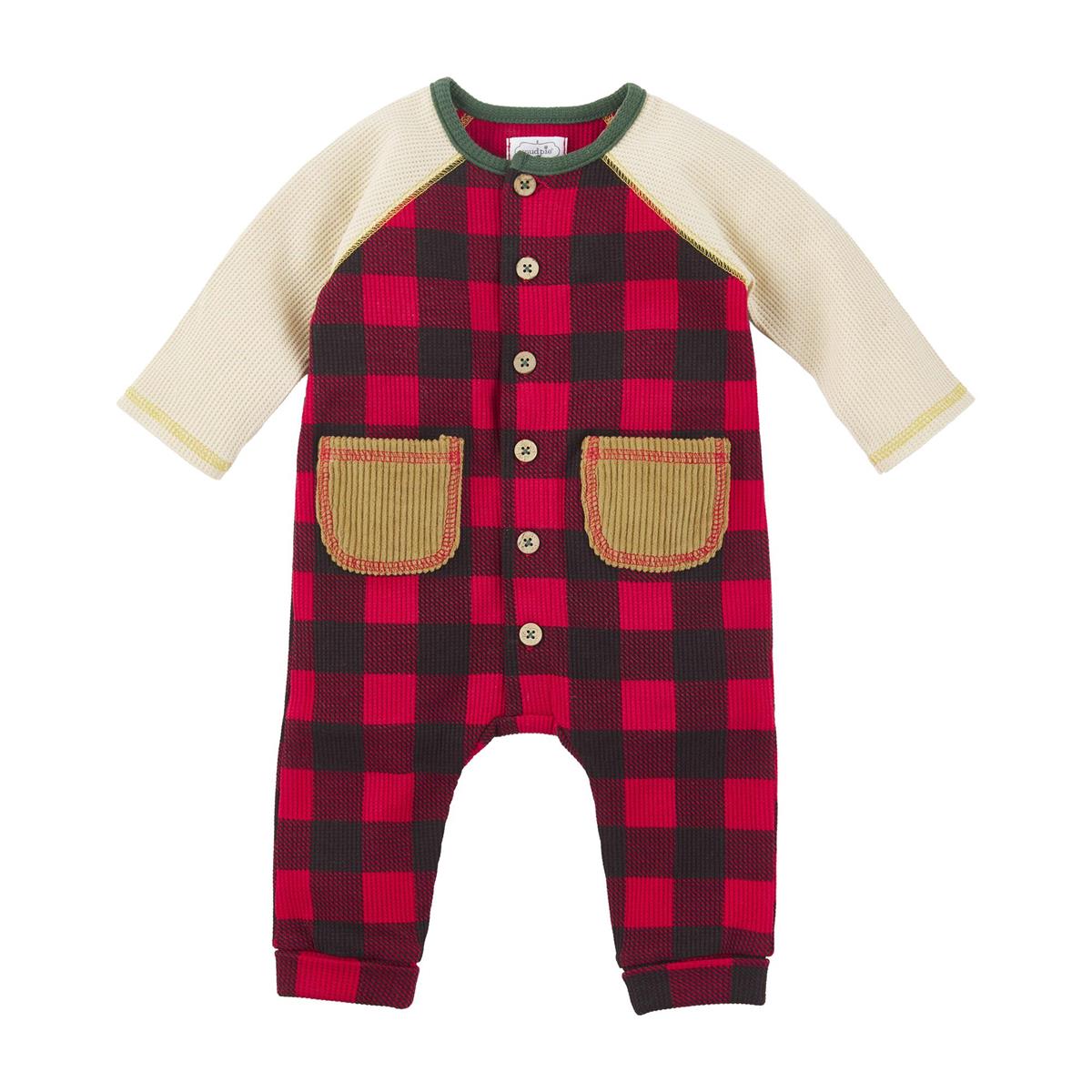 Mud Pie Buffalo Check One-Piece-MUD PIE-Little Giant Kidz