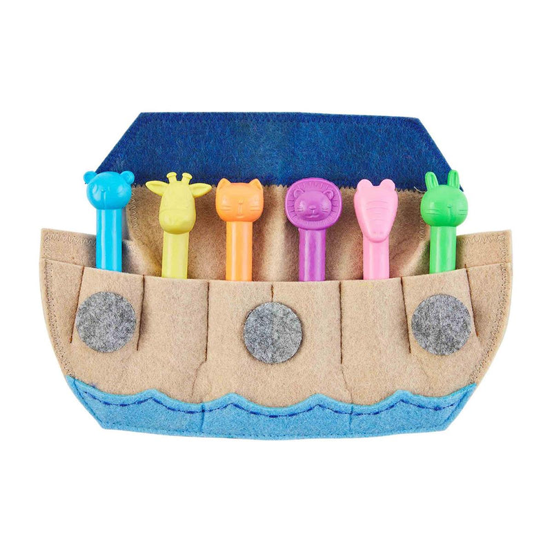 Mud Pie Crayon Holder - Noah's Ark-MUD PIE-Little Giant Kidz