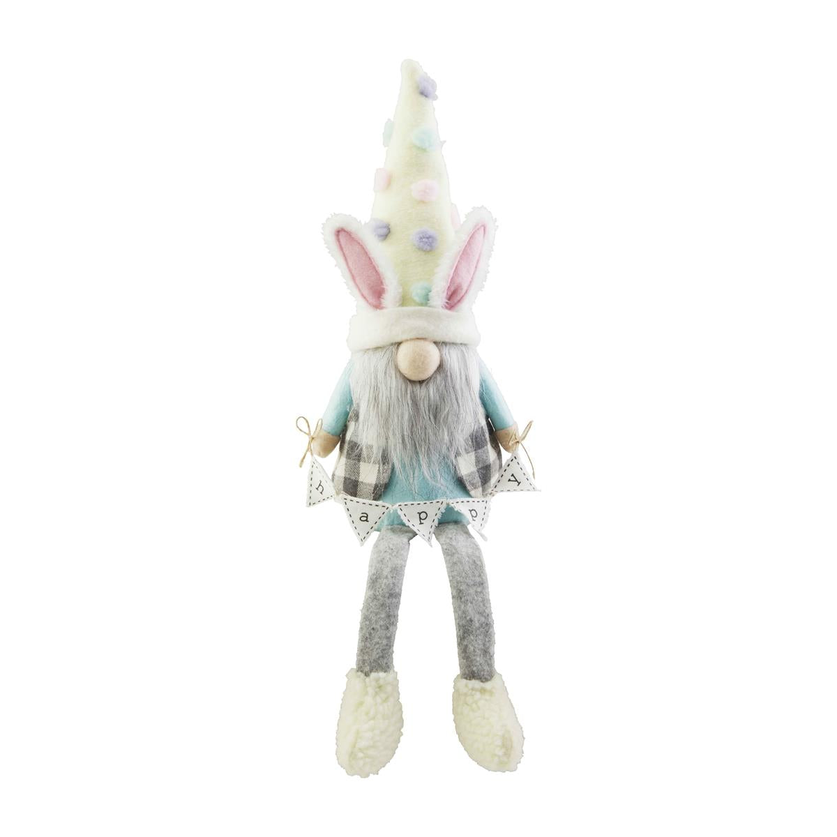 Mud Pie Easter Dangle Leg Gnome-MUD PIE-Little Giant Kidz