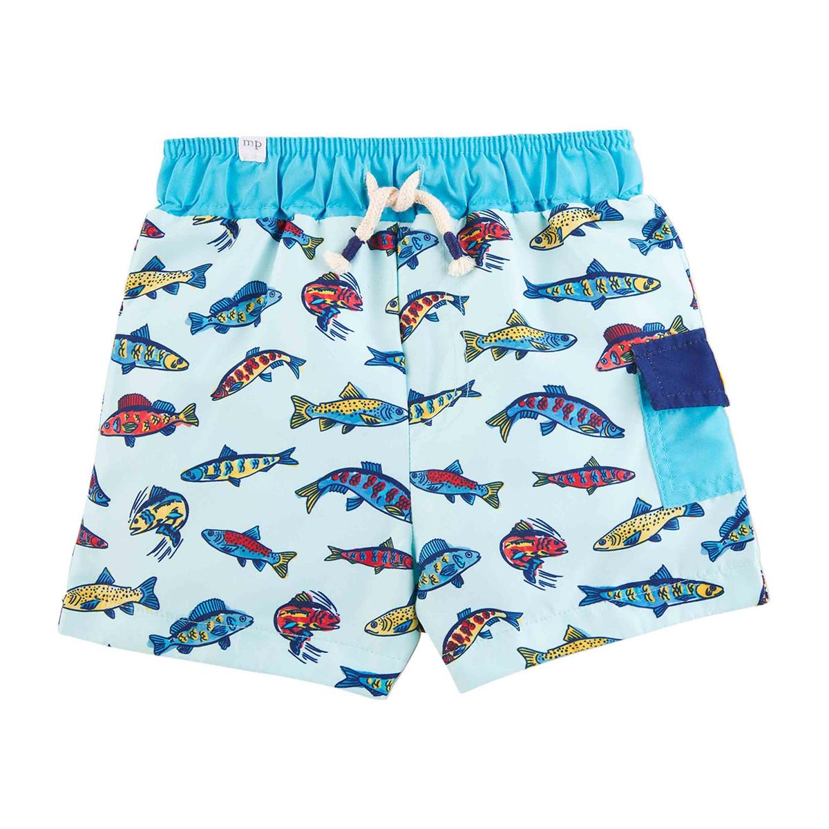 Mud Pie Fish Swim Trunks-MUD PIE-Little Giant Kidz