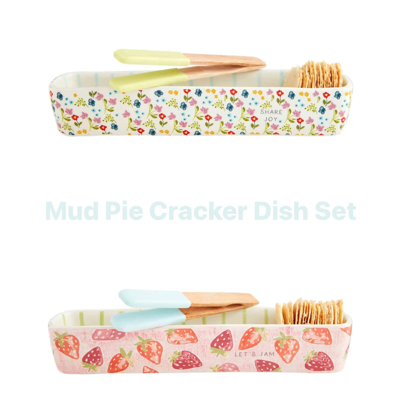 Mud Pie Fruity Cracker Dishes-MUD PIE-Little Giant Kidz