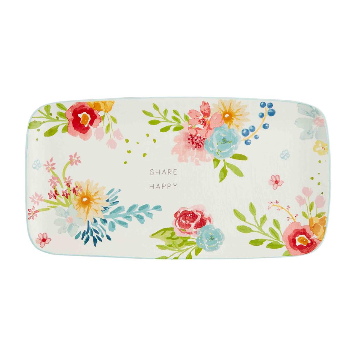 Mud Pie Hand-Painted Ceramic Platter-MUD PIE-Little Giant Kidz