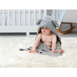 Mud Pie Hooded Bath Towel - Baby Elephant-MUD PIE-Little Giant Kidz