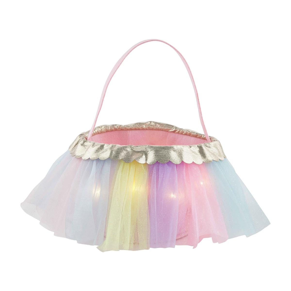 Mud Pie Light Up Multicolor Tutu Treat Bag-MUD PIE-Little Giant Kidz