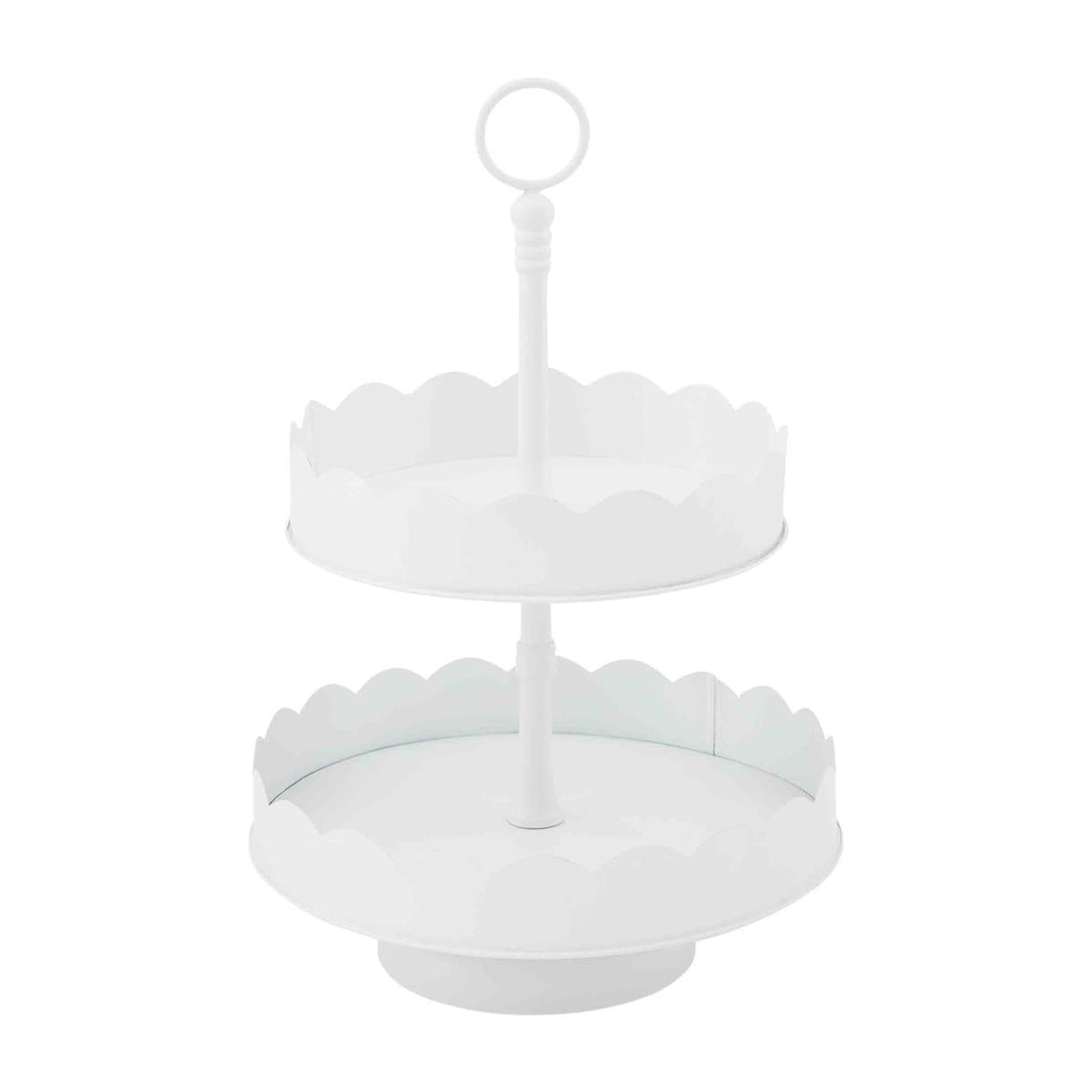 Mud Pie Scalloped Tiered Server - Thumbnail 5