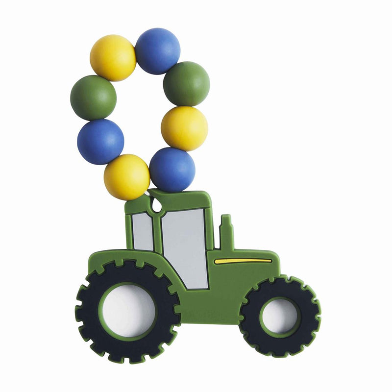 Mud Pie Silicone Teether - Tractors-MUD PIE-Little Giant Kidz