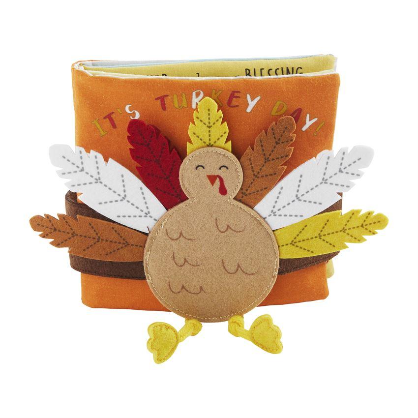 Mud Pie Turkey Day Headband & Thanksgiving Day Book-MUD PIE-Little Giant Kidz