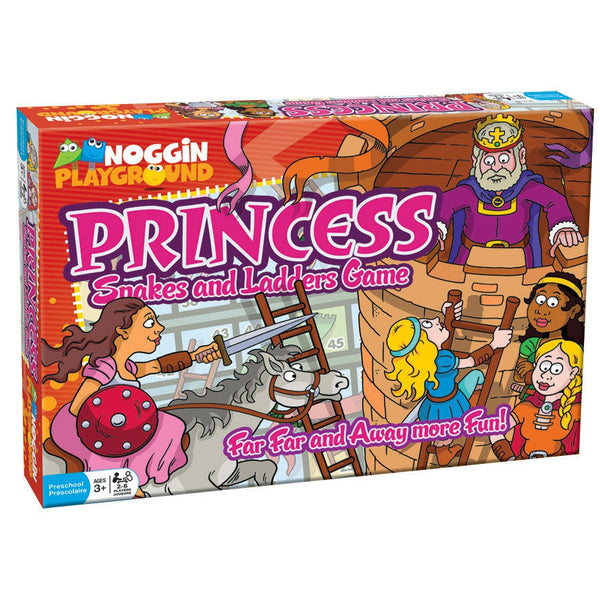 Noggin Playground Princess Snakes and Ladders-OUTSET MEDIA-Little Giant Kidz