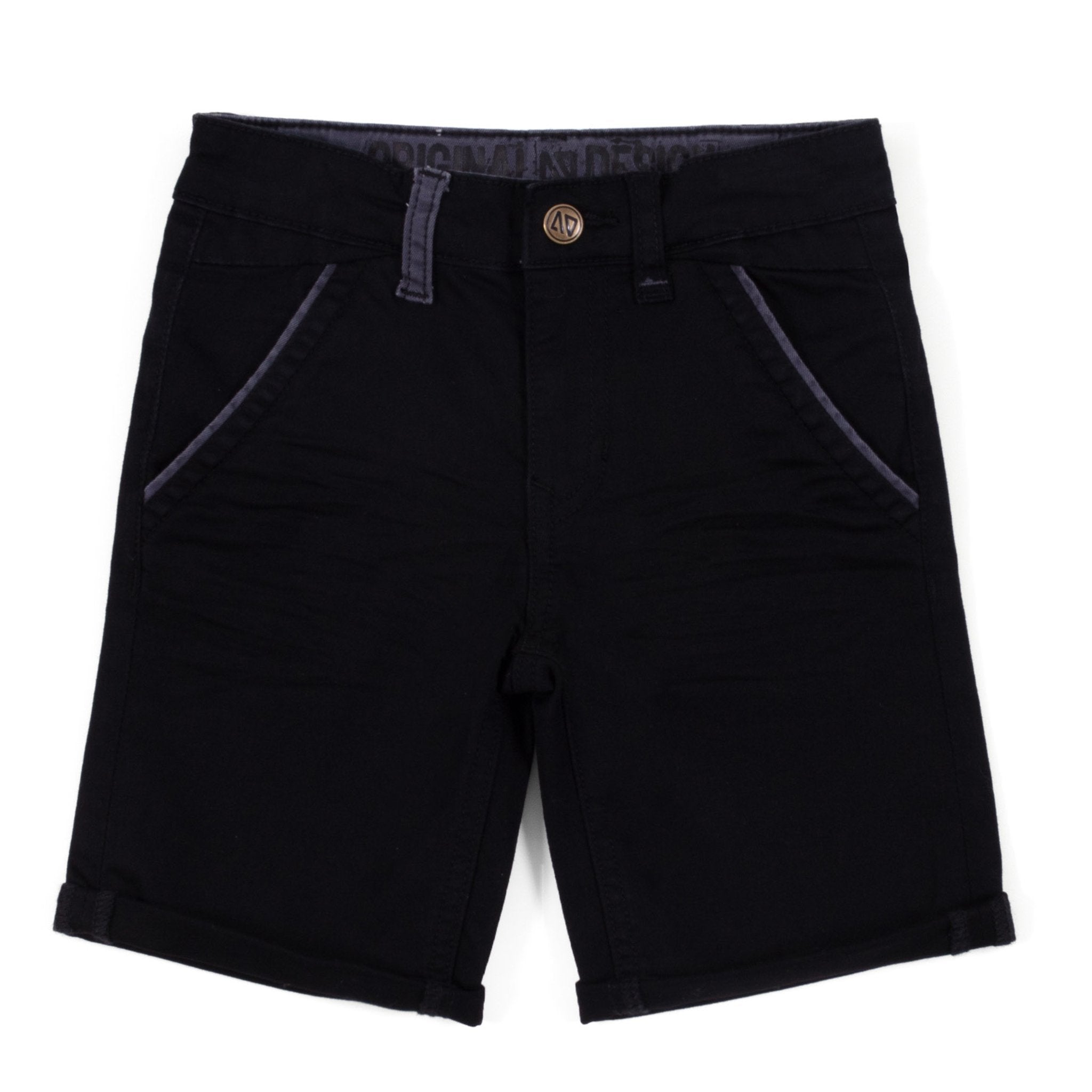 Noruk California Dreaming Bermuda Shorts - Black-NORUK-Little Giant Kidz