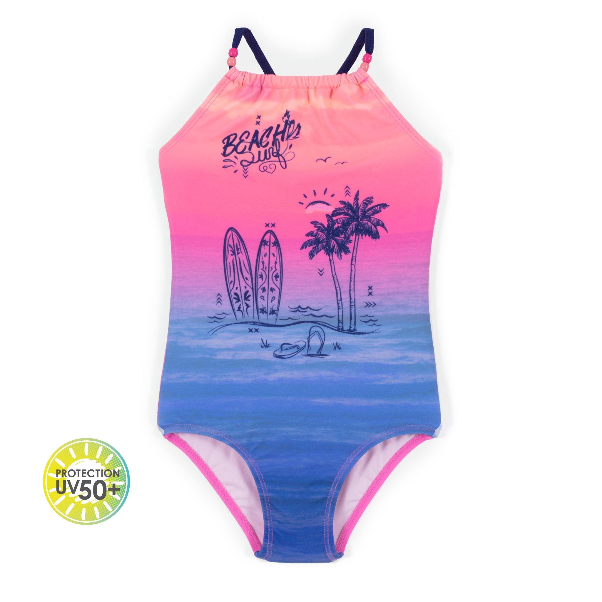 Noruk One-Piece Swimsuit - Beach Sunset-NORUK-Little Giant Kidz