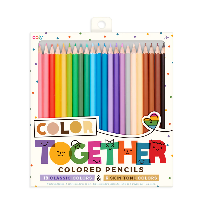 Ooly Color Together Colored Pencils - Set of 24-OOLY-Little Giant Kidz