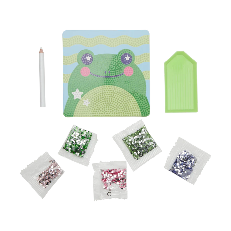Ooly Razzle Dazzle DIY Gem Art Kit - Funny Frog-OOLY-Little Giant Kidz