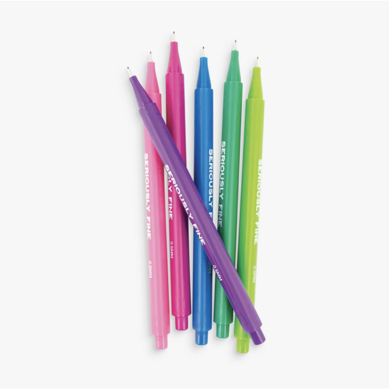 Ooly Seriously Fine Felt Tip Markers - Set of 36 Colors-OOLY-Little Giant Kidz