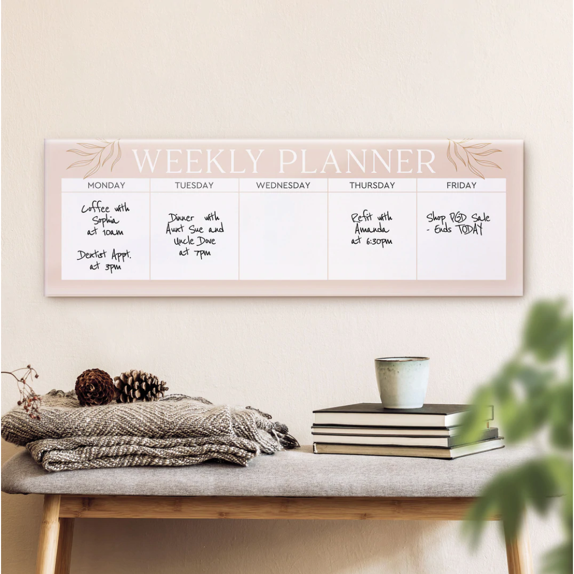 P. Graham Dunn Weekly Planner Dry Erase Marker Board-P. GRAHAM DUNN-Little Giant Kidz