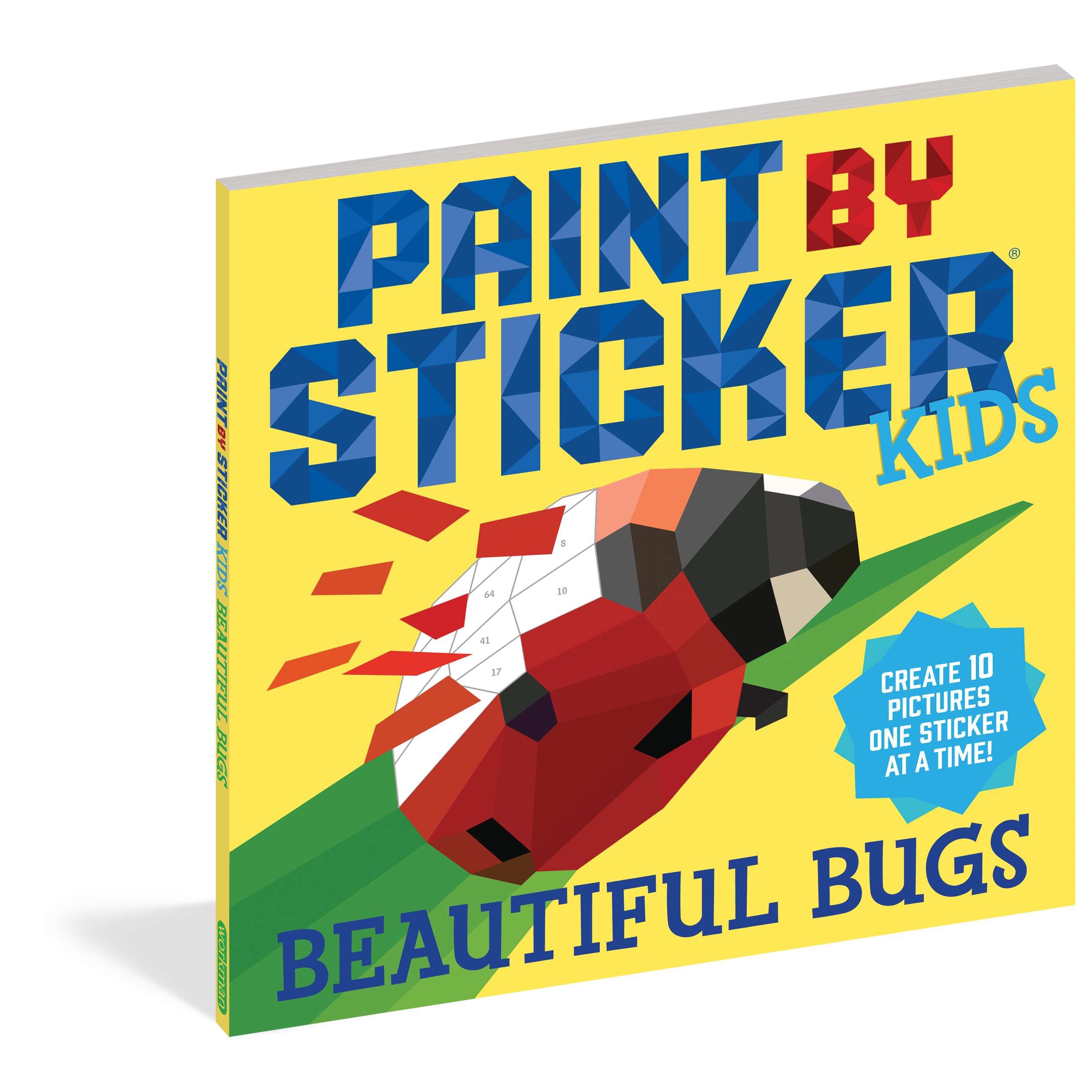 Paint by Sticker Kids: Beautiful Bugs (Paperback Book)-HACHETTE BOOK GROUP USA-Little Giant Kidz